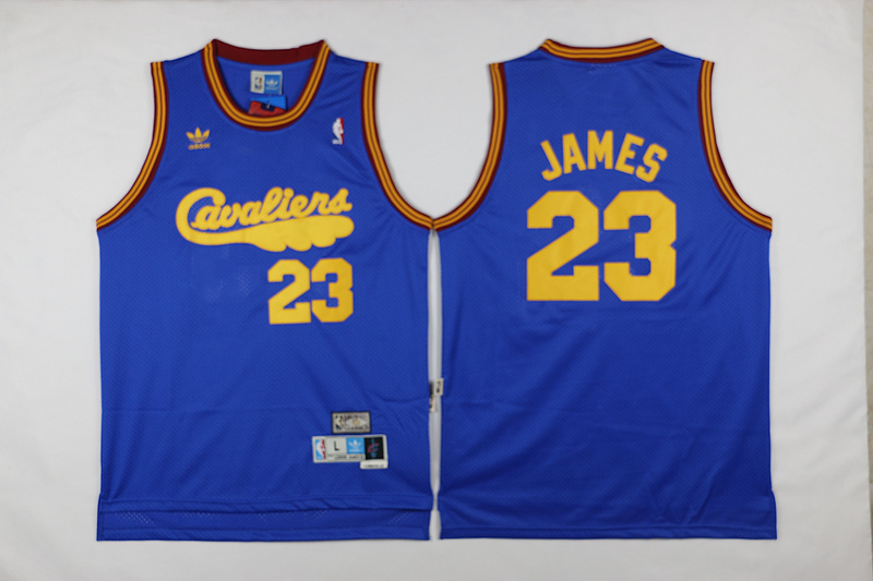 NBA Cleveland Cavaliers #23 James Blue 2017 Jerseys